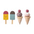 BLOOMINGVILLE MINI - Hasham Ice Cream Set With Stand Play Food